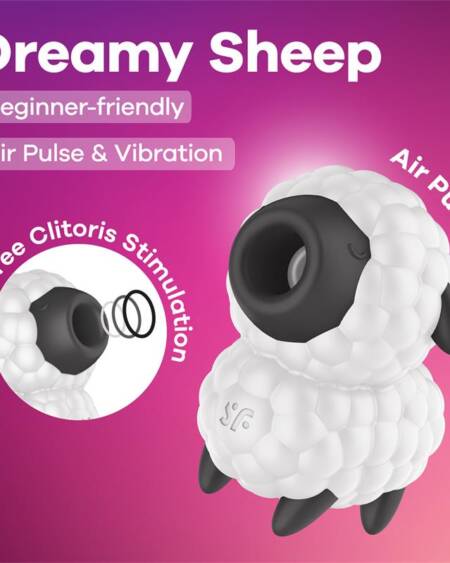 Dreamy Sheep Succionador con Vibración