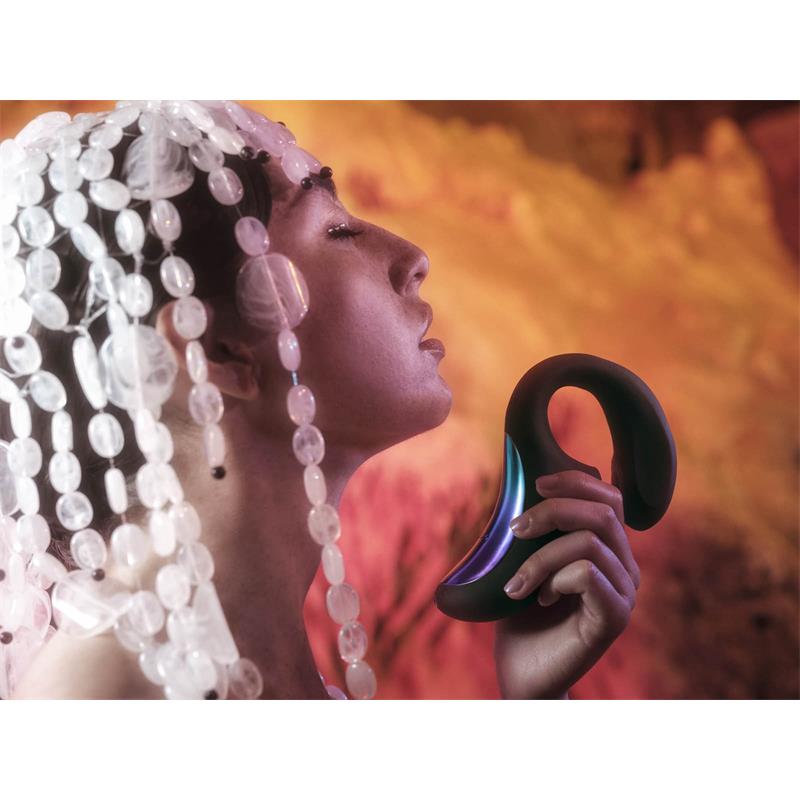 Enigma Doble Sonic Succionador de Clítoris con APP Negro - Imagen 3