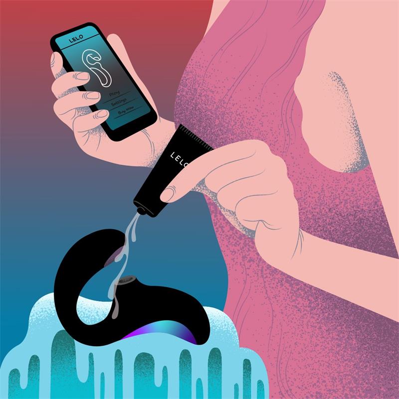 Enigma Doble Sonic Succionador de Clítoris con APP Negro - Imagen 6