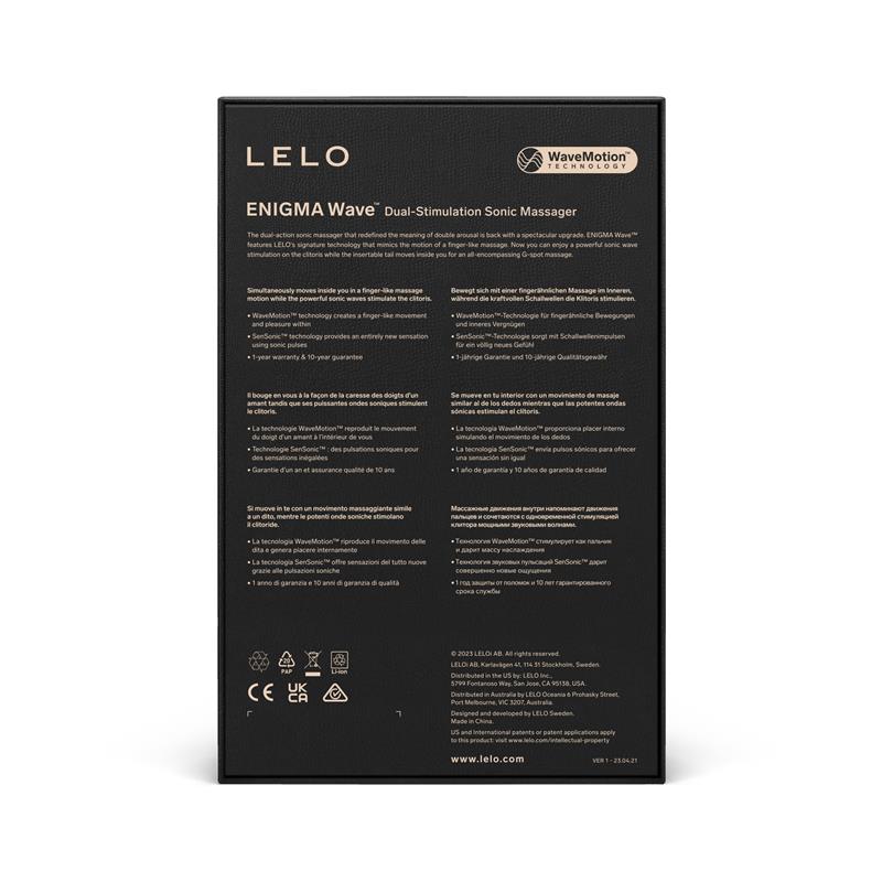 Enigma Wave Succionador de Clítoris Negro - Imagen 5