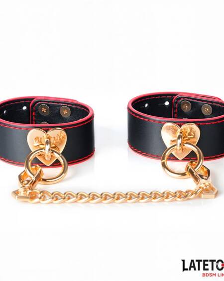 Esposas con Cadena Dorada