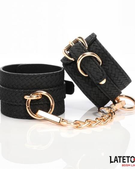 Esposas con Cadena Dorada