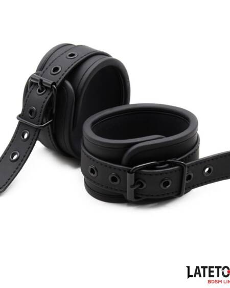 Esposas Neopreno Ajustables Negro