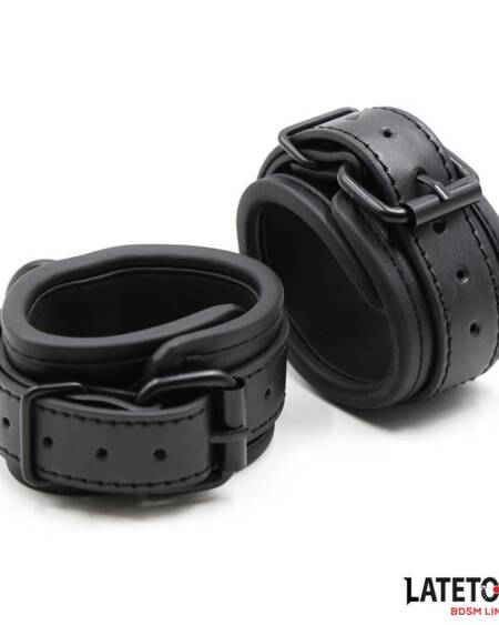 Esposas Neopreno Ajustables Negro