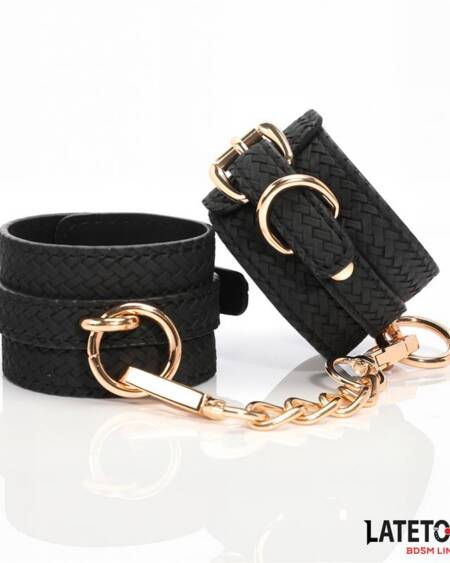 Esposas para Tobillo con Cadena Dorada