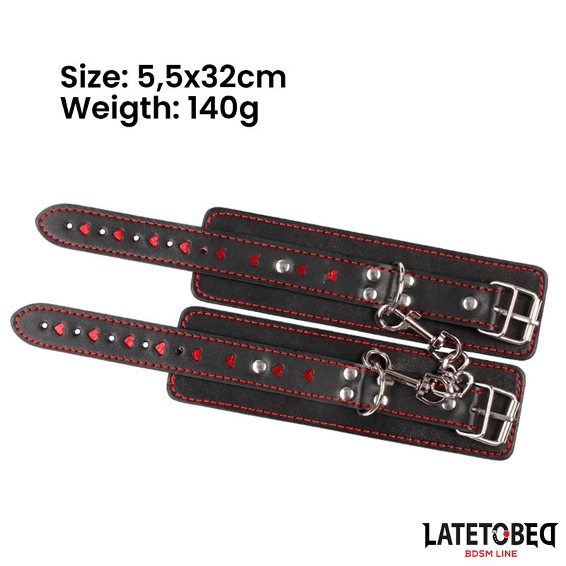 Esposas para Tobillos con Cadena y Corazones - Imagen 4