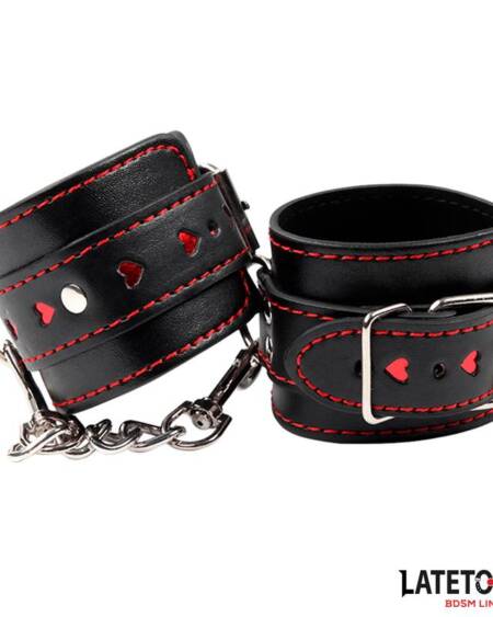 Esposas para Tobillos con Cadena y Corazones