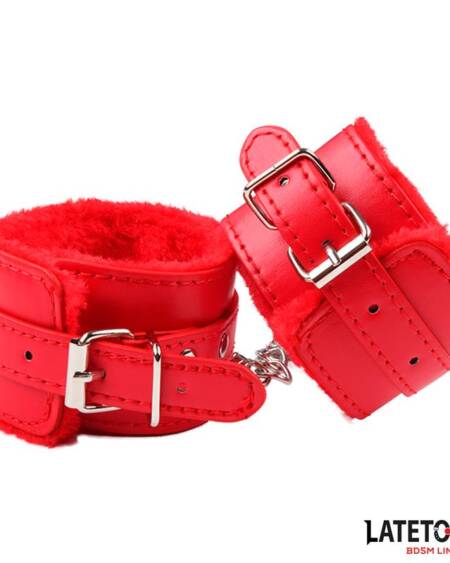 Esposas para Tobillos con Pelo Rojo