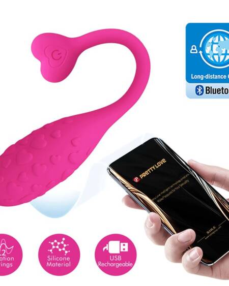 Fisherman Huevo Vibrador con APP
