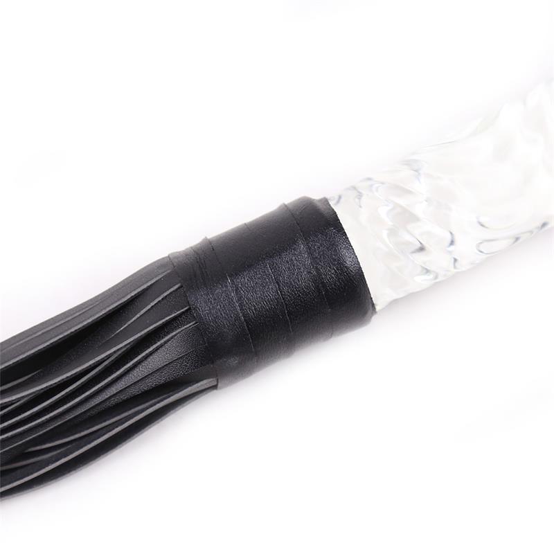 Flogger con Mango de Cristal 70 cm - Imagen 5