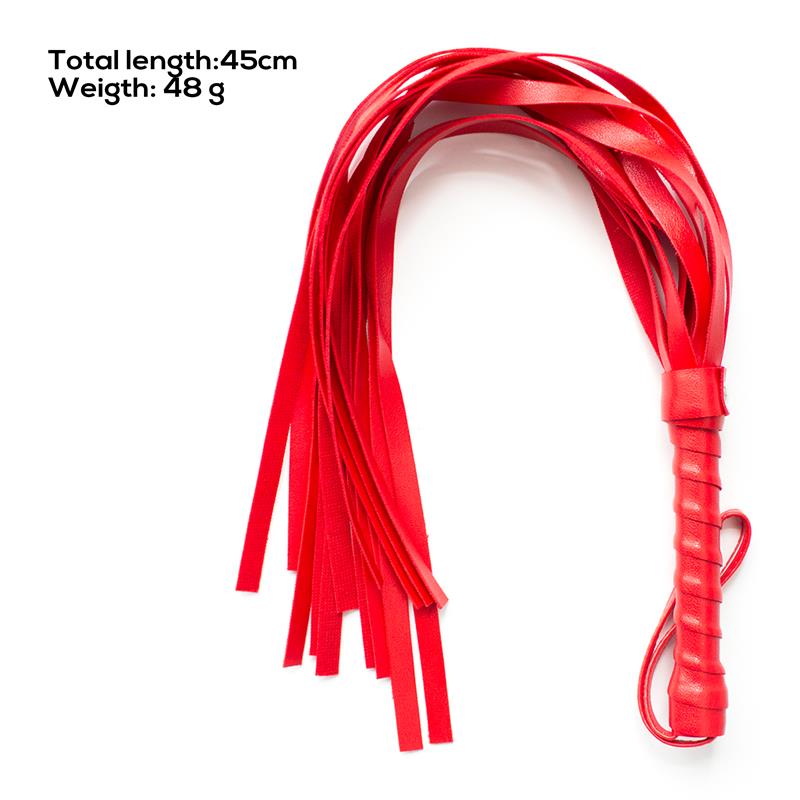 Flogger Rojo 45 cm - Imagen 5