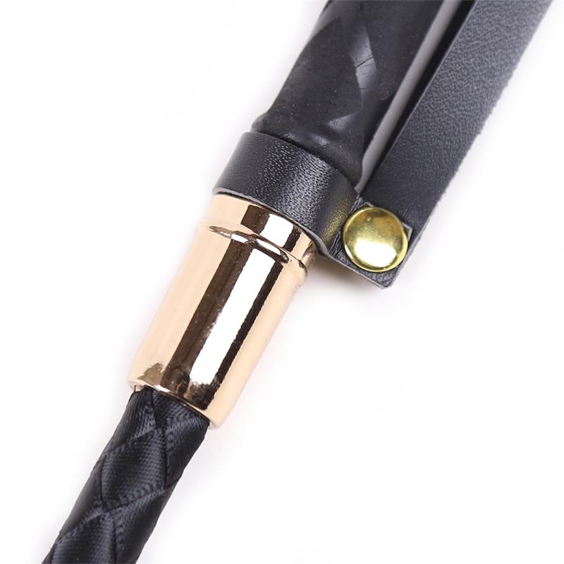 Fusta de Metal Negro y Dorado - Imagen 6