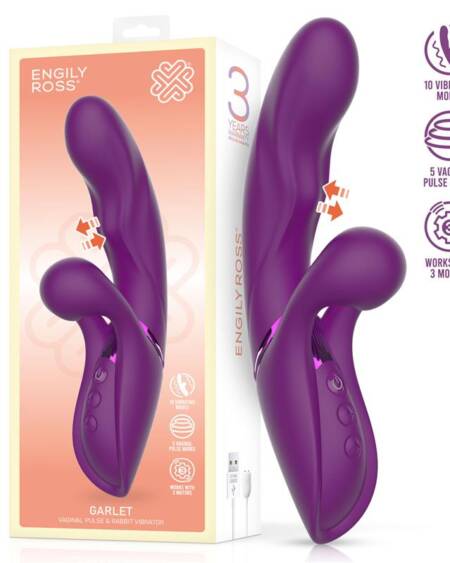 Garlet Vibrador con Bola de Pulsación 3 Motores
