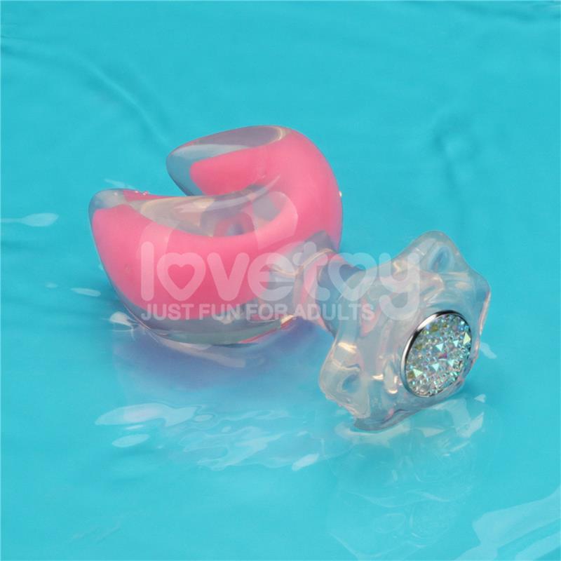 Gemoria Plug Anal Silicona Doble Punta Brilla en la Oscuridad - Imagen 8