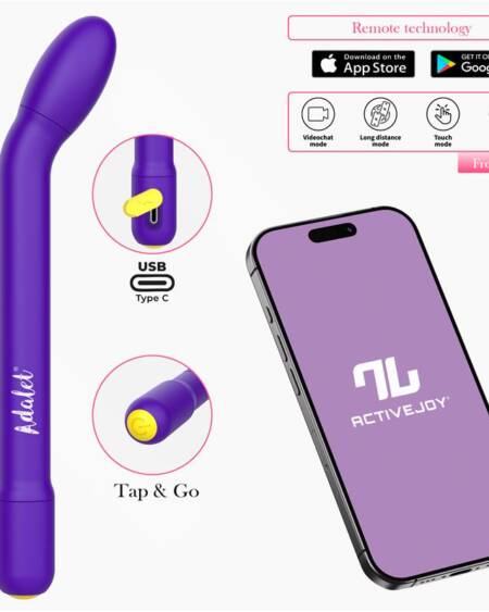 Gently Estimulador Punto G con APP Purpura