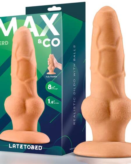 Gerd Dildo Realista con Testículos 8.1 Natural