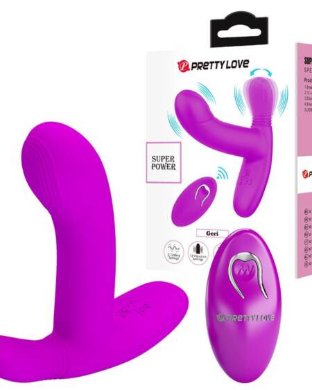 Geri Estimulador con Vibración y Licking con Control Remoto