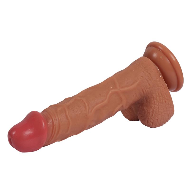 Hans Dildo Silicona Dual Layer 8.26 - Imagen 5