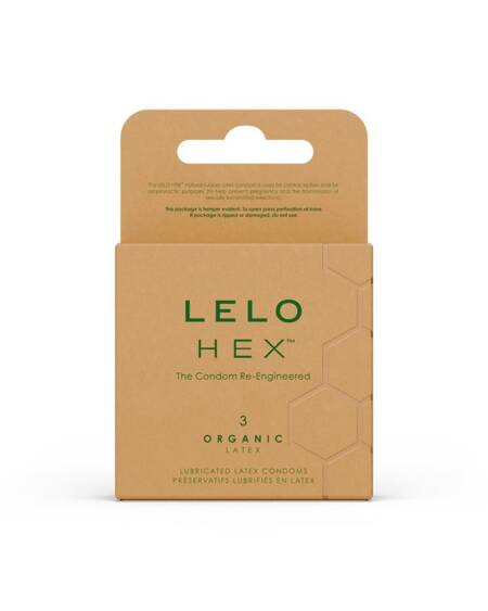 HEX Condoms Organic 3 unidades