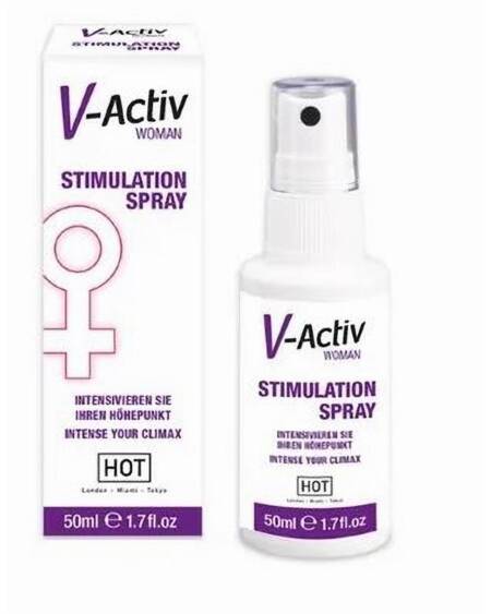 Hot V-Activ Stimulation Spray Estimulante Femenino 50 ml