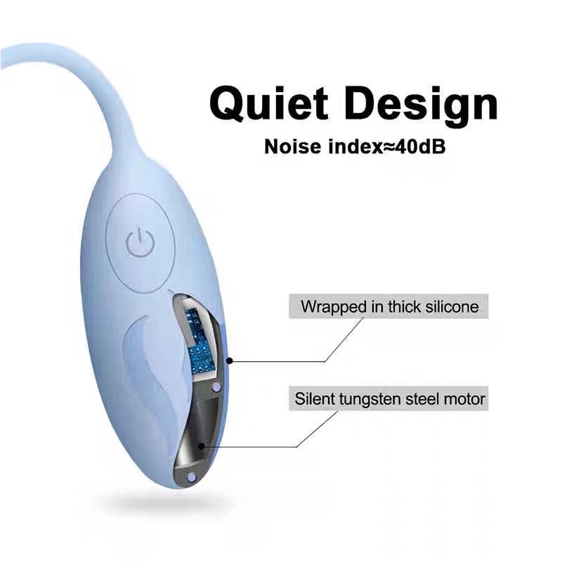 Huevo Vibrador con Control Remoto Azul - Imagen 3