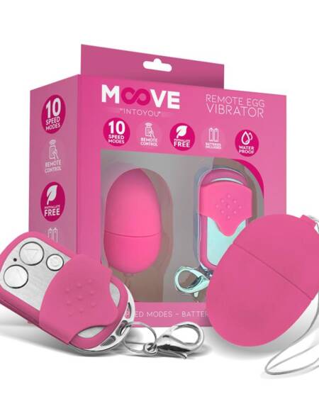 Huevo Vibrador con Control Remoto Mini Rosa