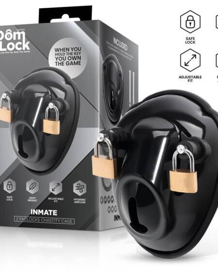 Inmate Jaula para el Pene con Espaciadores
