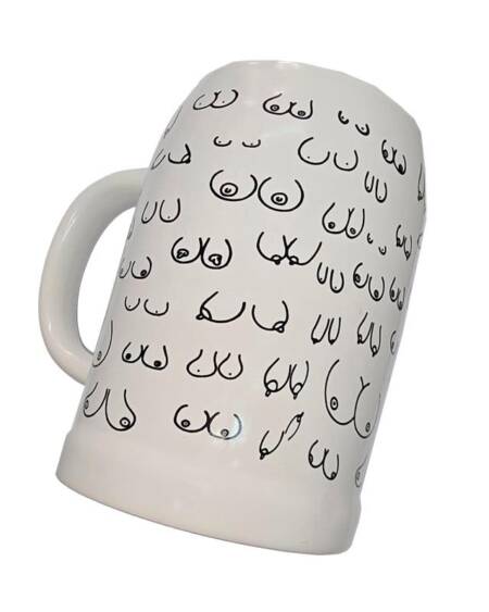 Jarra Cerveza Pechos 700ml