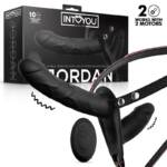 Jordan Arnés Dildo Doble con Vibración y Control Remoto