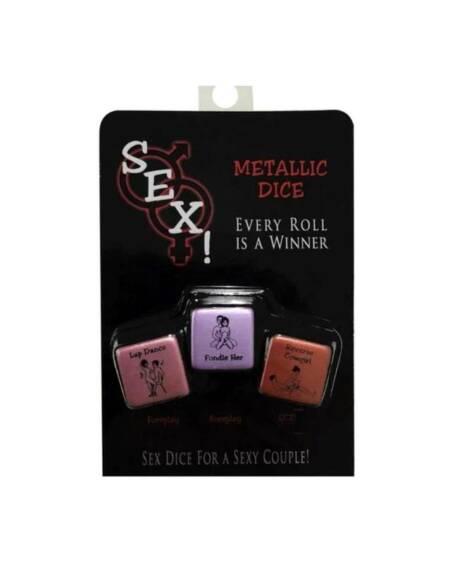 Juego de Dodos Metálicos Sex! Metallic Dice