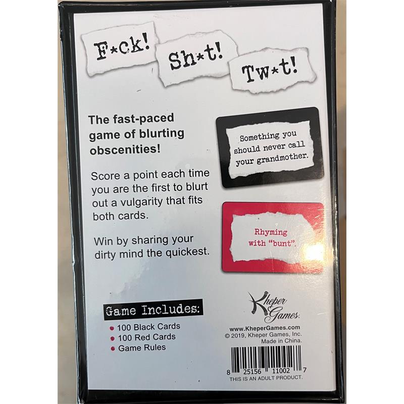 Juego de Mesa F*ck! Sh*t! Tw*t! - Imagen 2