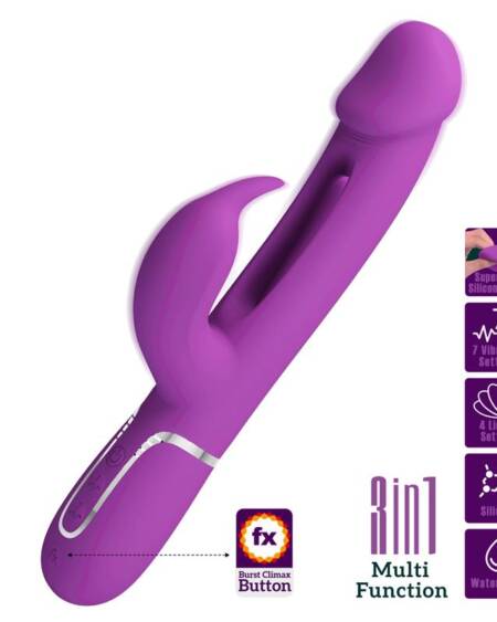 Kampas Vibrador con Lengua Lila