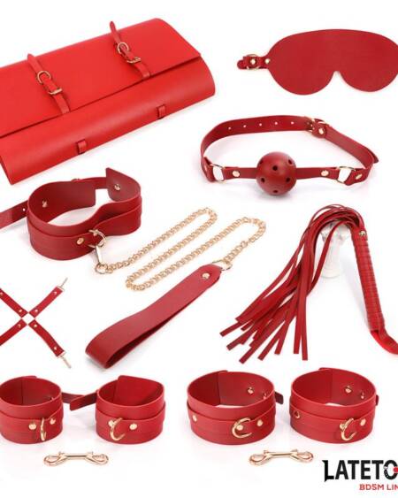 Kit de Bondage 7 Pz con Bolsa de Almacenamiento