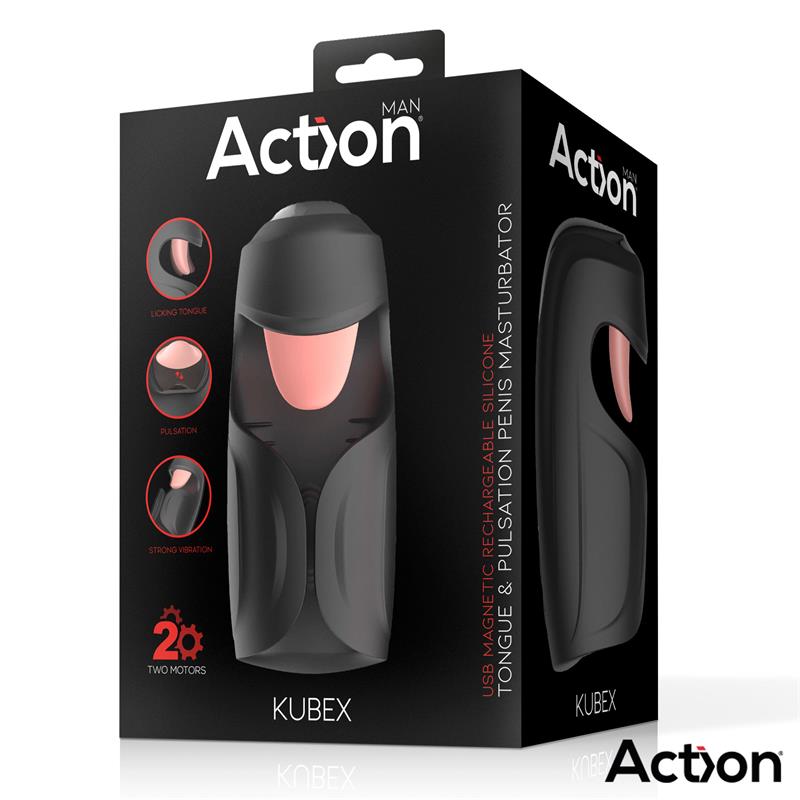 Kubex Masturbador con Lengua, Pulsación y Vibración - Imagen 8