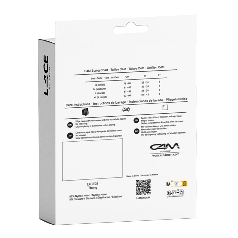 L4CE03 Tanga con Encaje - Imagen 6
