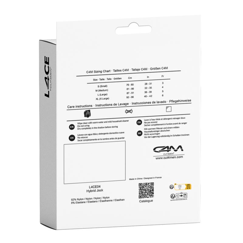 L4CE04 Slip Estilo Suspensorio con Encaje - Imagen 8