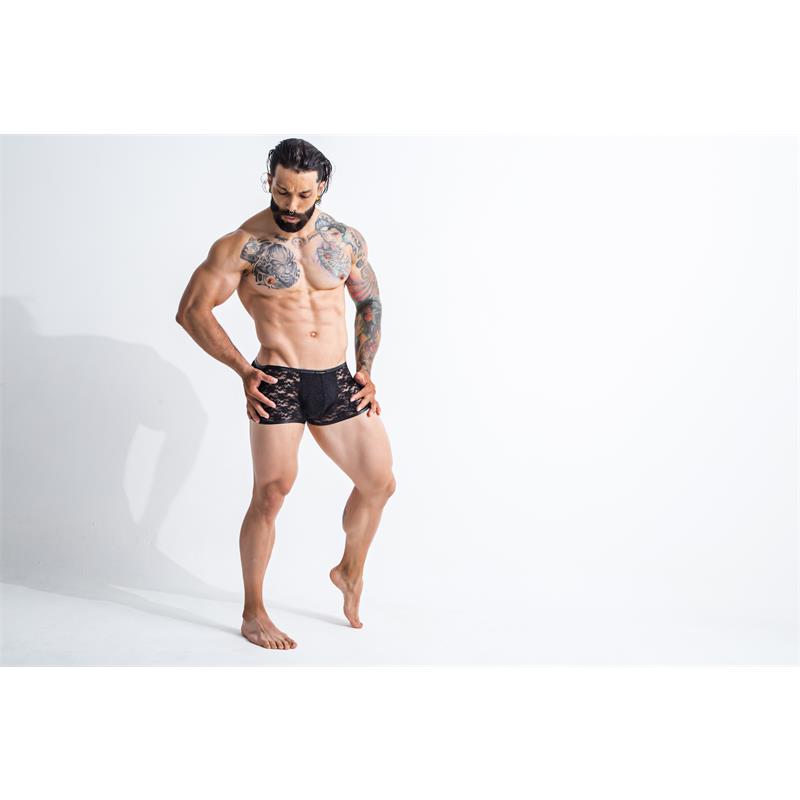 L4CE05 Boxer con Encaje - Imagen 5