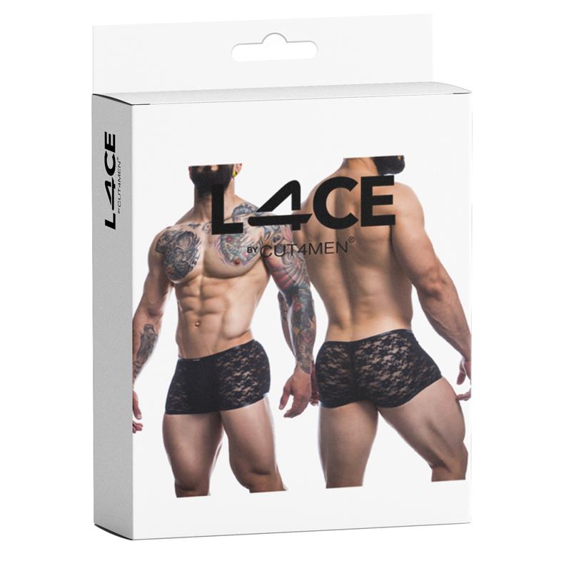 L4CE05 Boxer con Encaje - Imagen 6