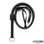 Látigo Trenzado Negro 116cm