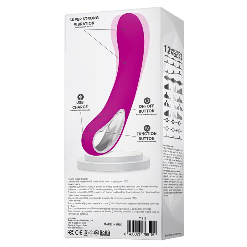 Liam Vibrador USB Silicona - Imagen 3