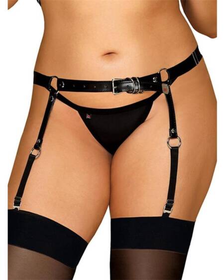 Liguero Imitación Cuero Ajustable Curvy XL/XXL