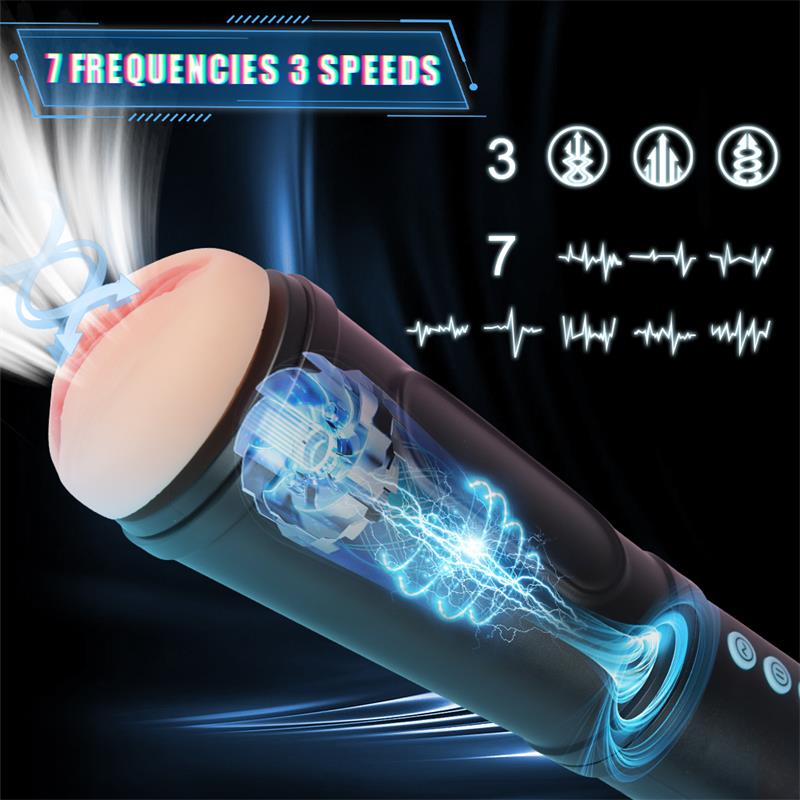 Locker Masturbador con Vibración y Efecto Succión Vagina - Imagen 9