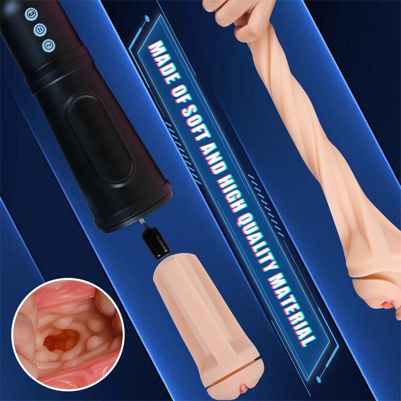 Locker Masturbador con Vibración y Efecto Succión Vagina - Imagen 10