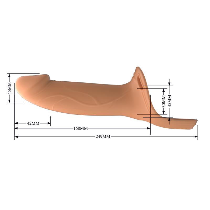London Arnés Universal con Dildo Hueco 6.6 - Imagen 7