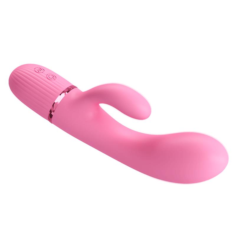 Marski Vibrador con Rabbit Punto G Rosa - Imagen 3