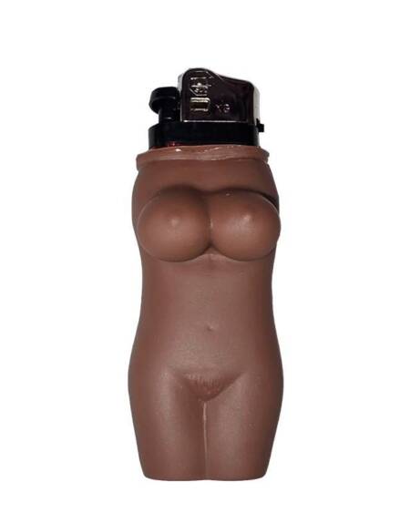 Mechero Forma de Cuerpo de Mujer Mulato