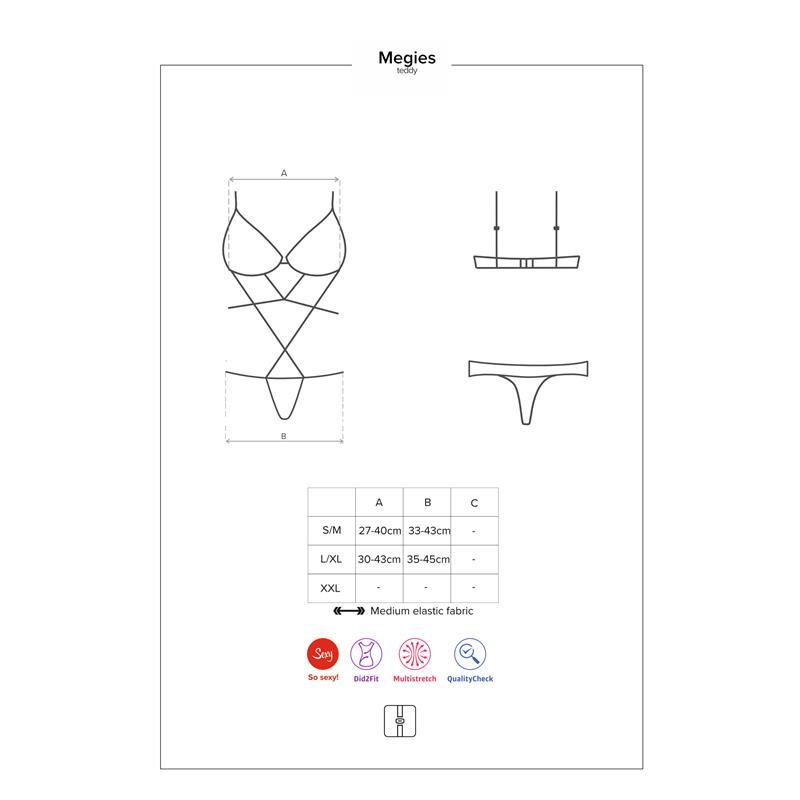 Megies Teddy Rojo/Negro - Imagen 3