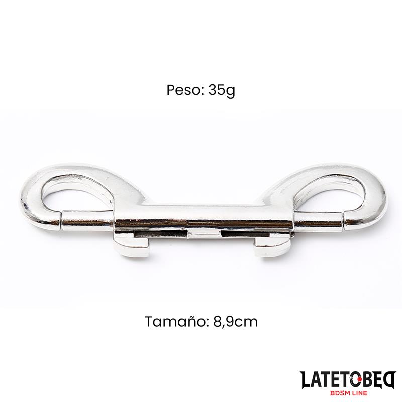 Mosquetón Metálico de Doble Extremo - Imagen 4