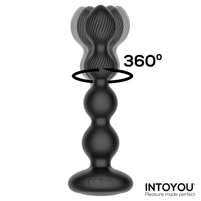 Mouve Plug Anal con Waving y Vibración con Control Remoto 2 Motores - Imagen 2