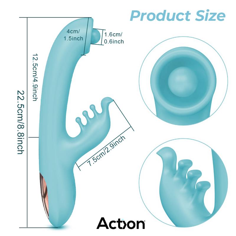 Murly Soft Massaging Ball 360º con Vibración Doble - 3 Motores - Imagen 15